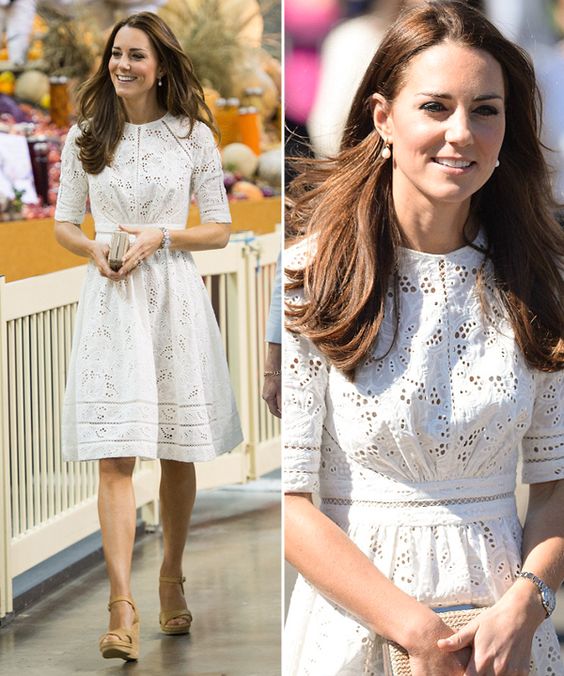 Kate Middleton vestido laise