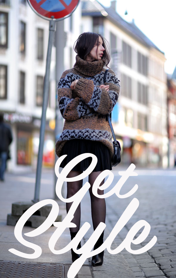 Get Style sweater e saia plissada no inverno Fashion Blog MeninaIT