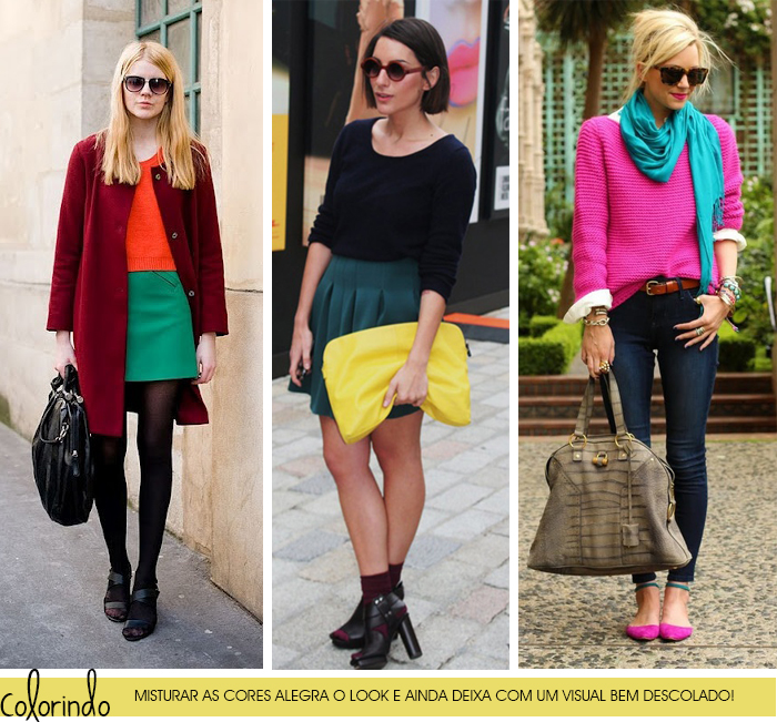 MeninaIT Deisi Remus blog de moda Como misturar e combinar as cores em um look