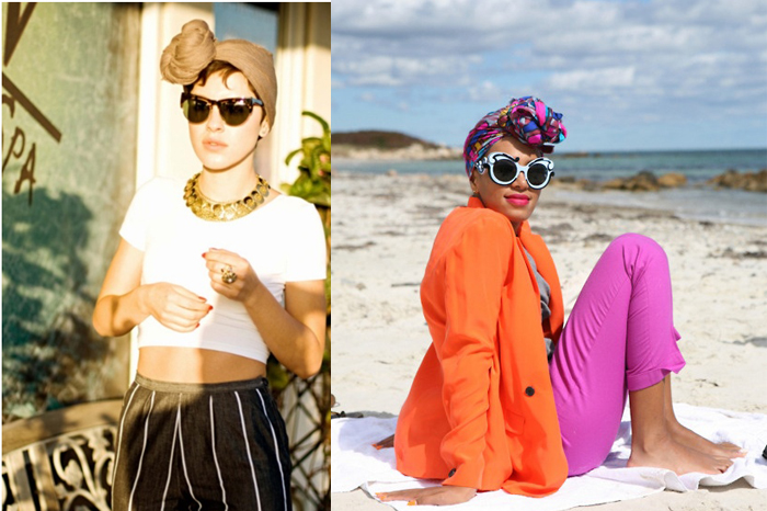 Como usar turbantes com nó site de moda e tendências feminina