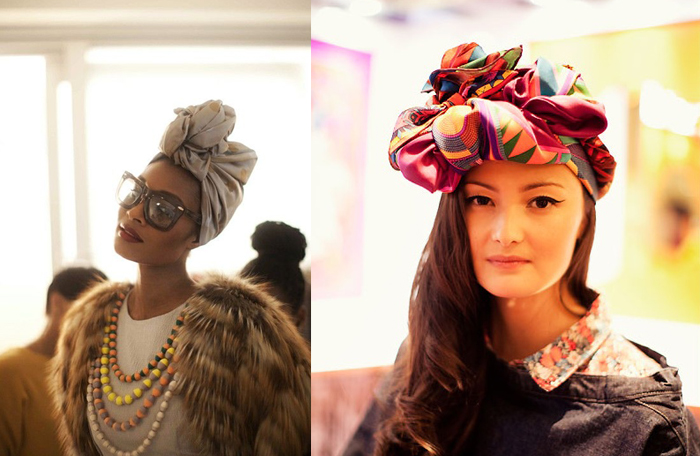Como usar turbantes com volume site de moda feminina