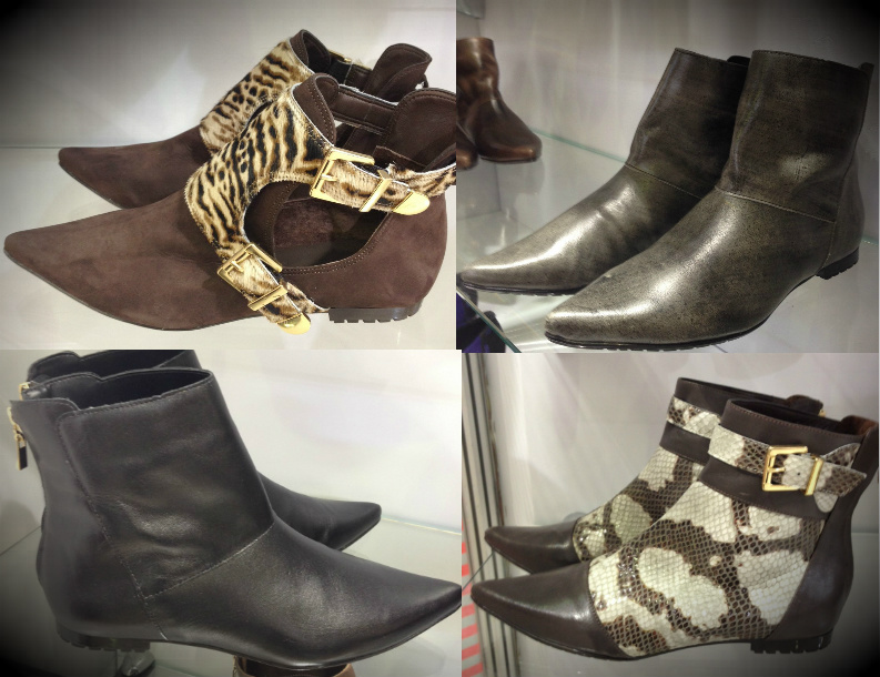 Tendências em sapatos e botas de cano curto para o inverno 2014