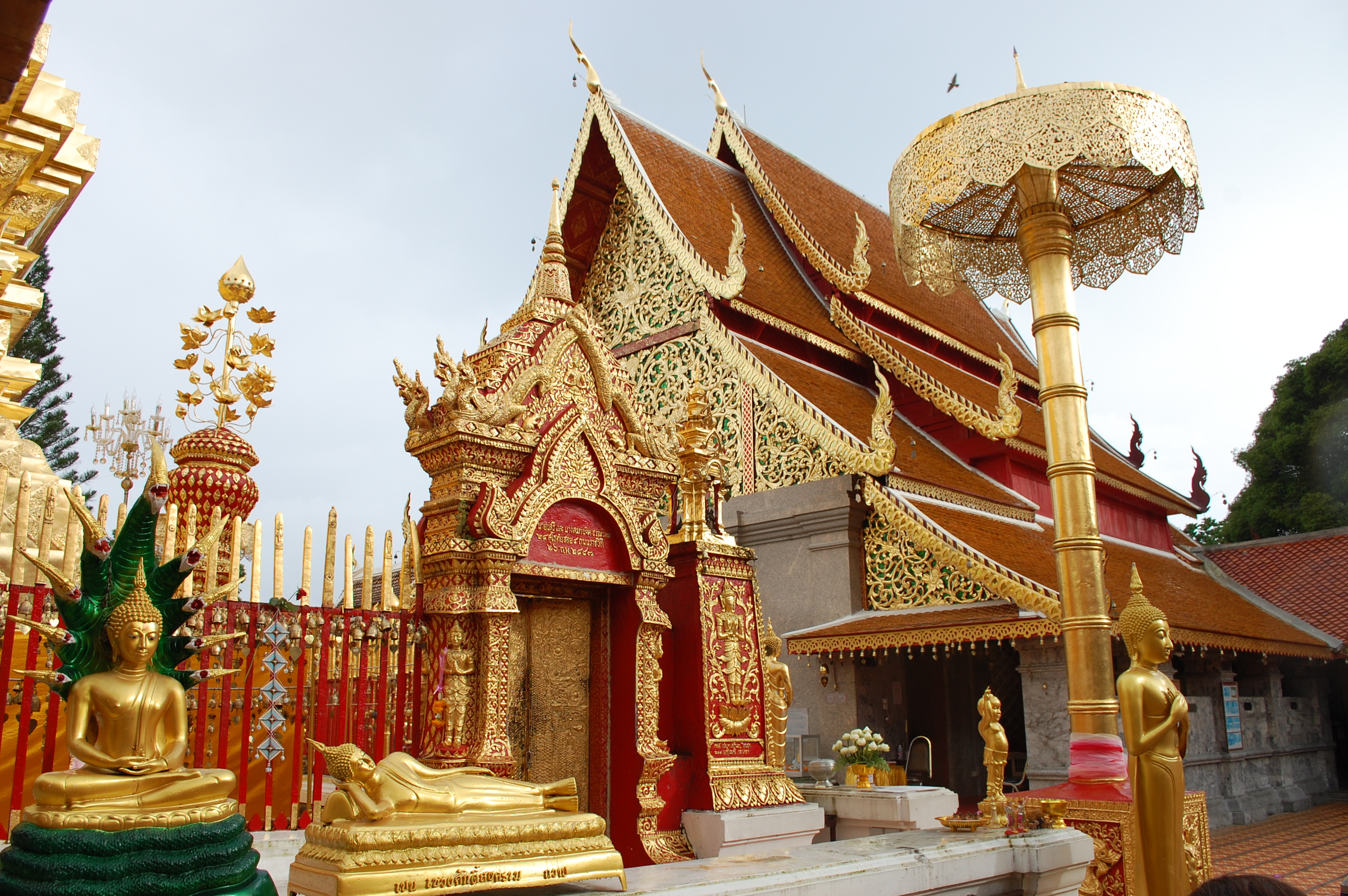 Templo Chiang Mai na Tailândia o que vestir para visitar