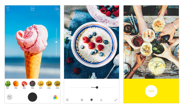 app foodie para fotos de comida