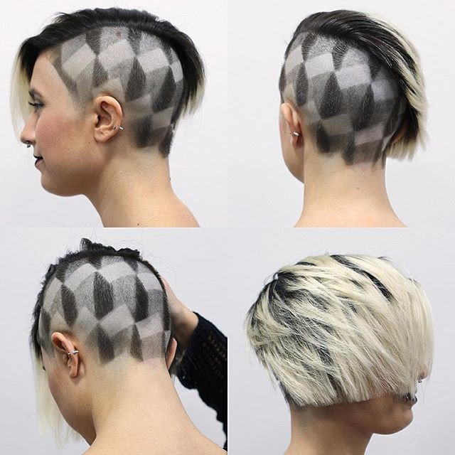 tatuagem em undercut 5