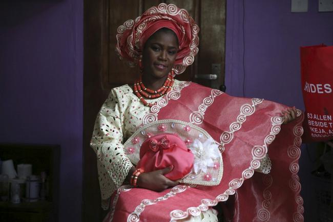 vestido de casamento na nigéria