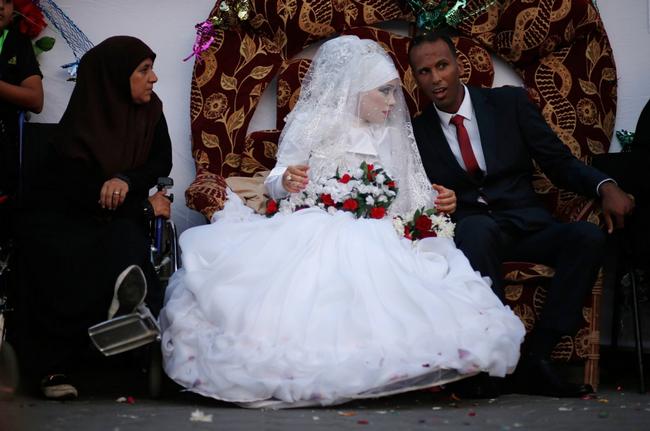 vestido de casamento na palestina