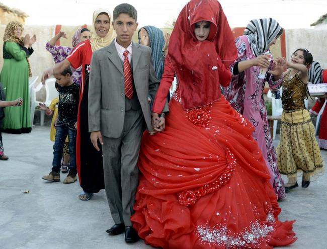 vestido de casamento no Iraque