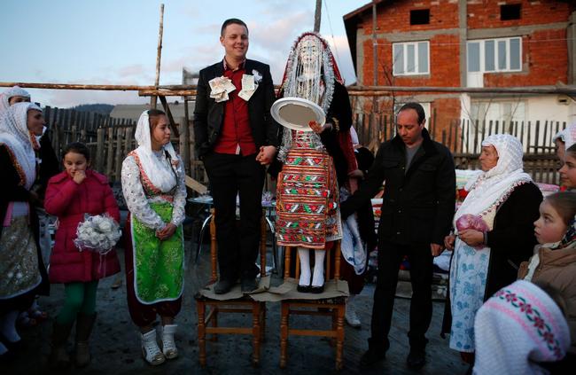 vestido de noiva Bulgária