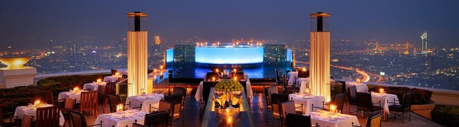 rooftop Sirocco Sky Bar – Banguecoque – Tailândia