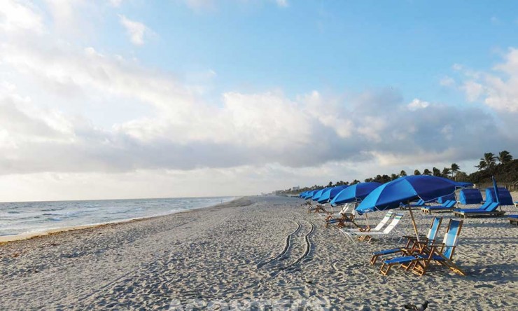 praia Delray Beach na flórida