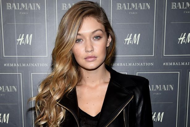 Gigi Hadid Strobing Hair