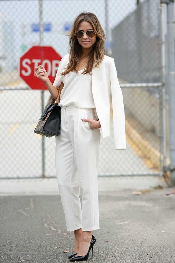 como usar blazer branco looks de inspiração 13