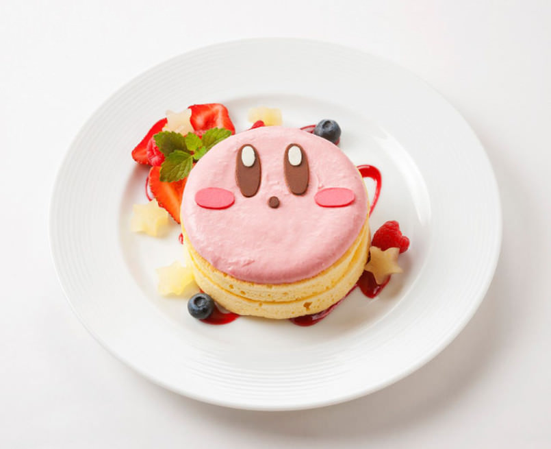 kirby café panquecas