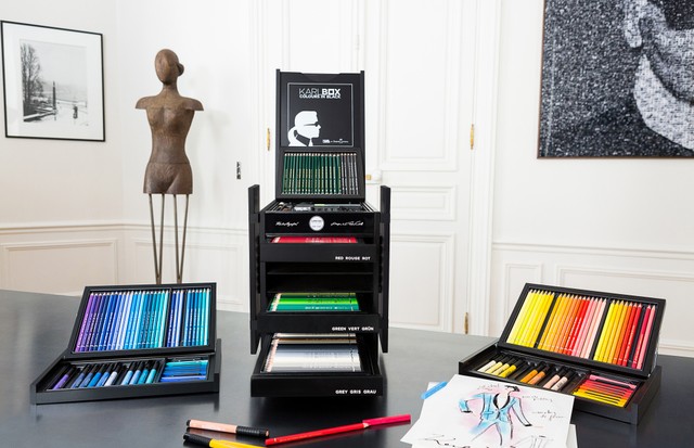 Kit de Karl Lagerfeld com a Faber-Castell