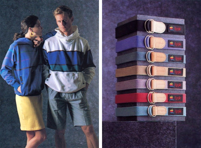 coleção de roupas da Apple em 1980 3
