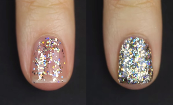 unhas-com-glitter-aprenda-a-aplicar-o-esmalte-de-forma-correta