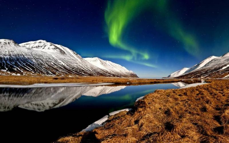 islândia aurora boreal