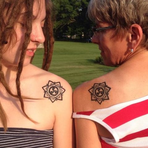 tatuagem para mãe e filha 2