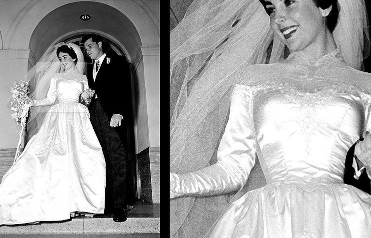 Elizabeth Taylor vestido de casamento