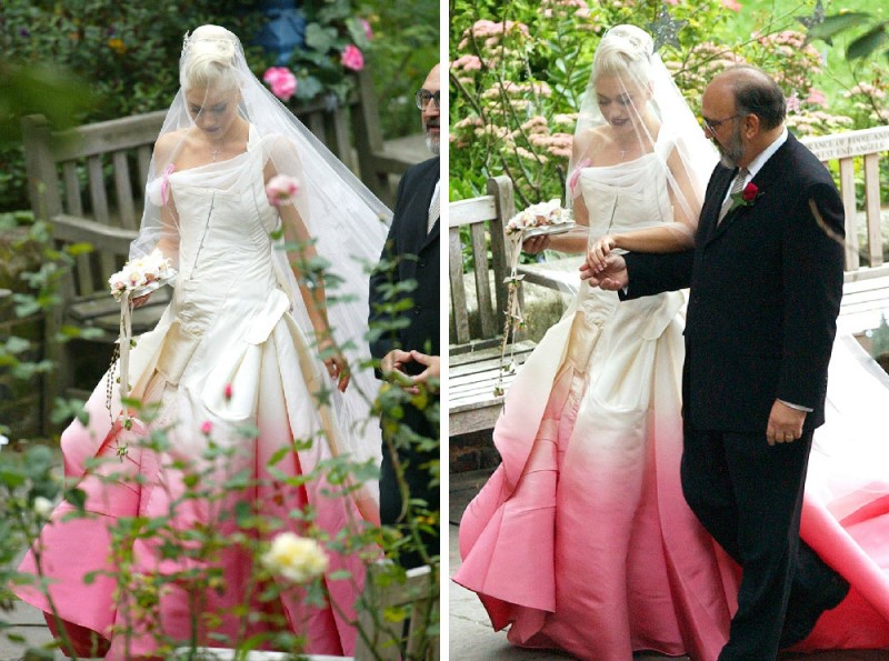 Gwen Stefani Vestido de casamento