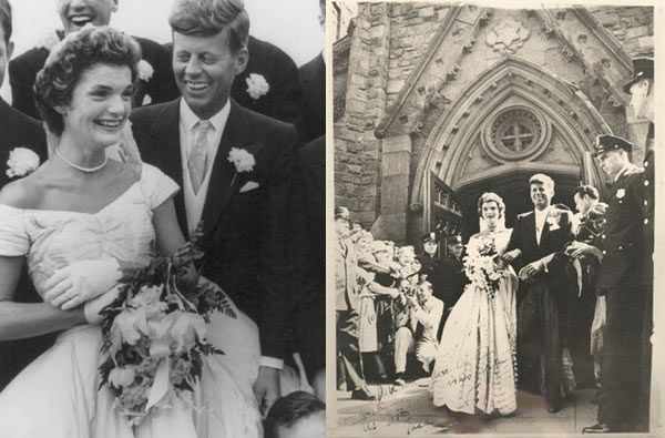 Jacqueline Kennedy Vestido de casamento