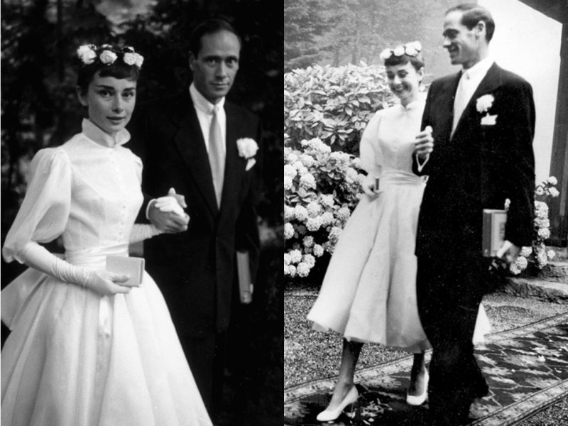 audrey-hepburn-vestido de casamento