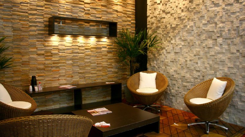 decorar casa com pedras naturais