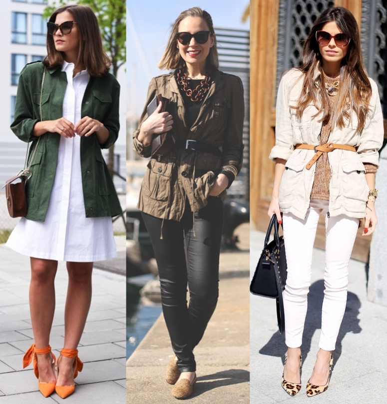 parka looks para trabalhar