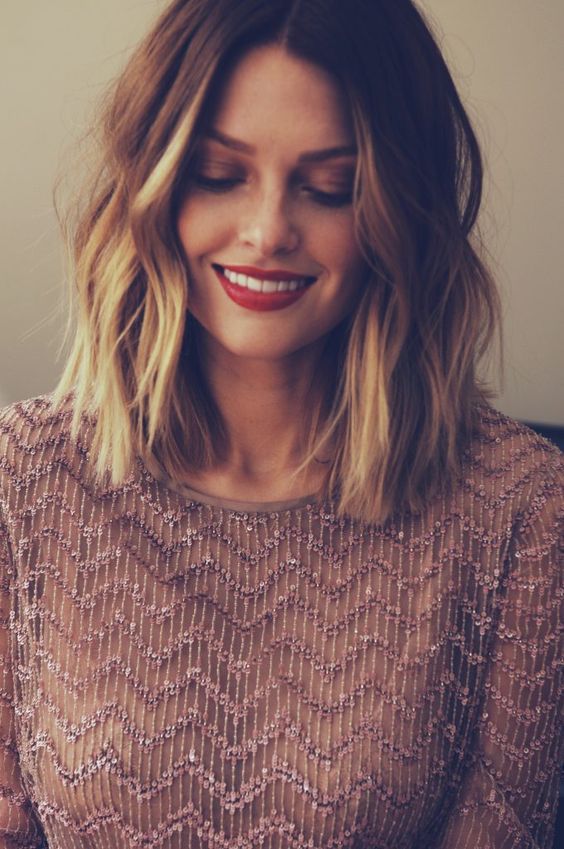 cortes de cabelo 2018 long bob tendência