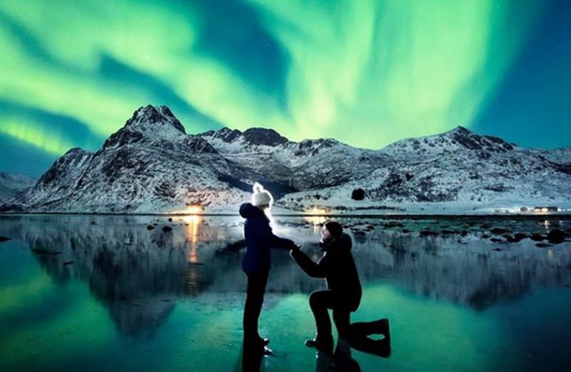 casamento aurora boreal