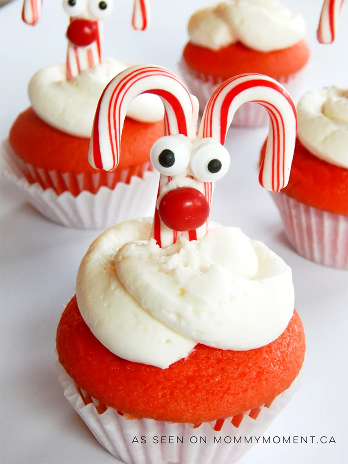 cupcake de natal divertidos