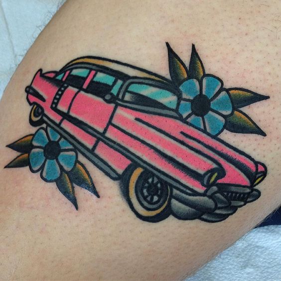 tattoo carro antigo