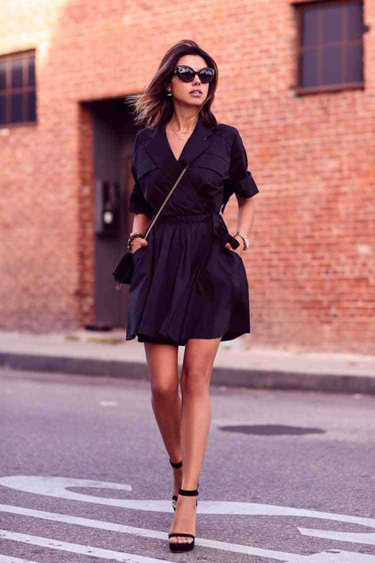 como-usar-roupa-preta-no-verão-vestido-elegante