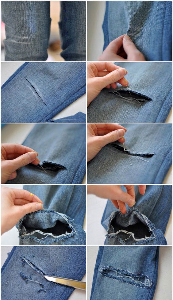 como-fazer-ripped-jeans