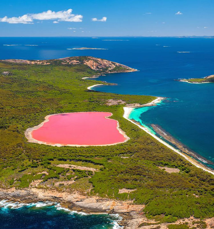 Lago-Hillier-na-Austrália