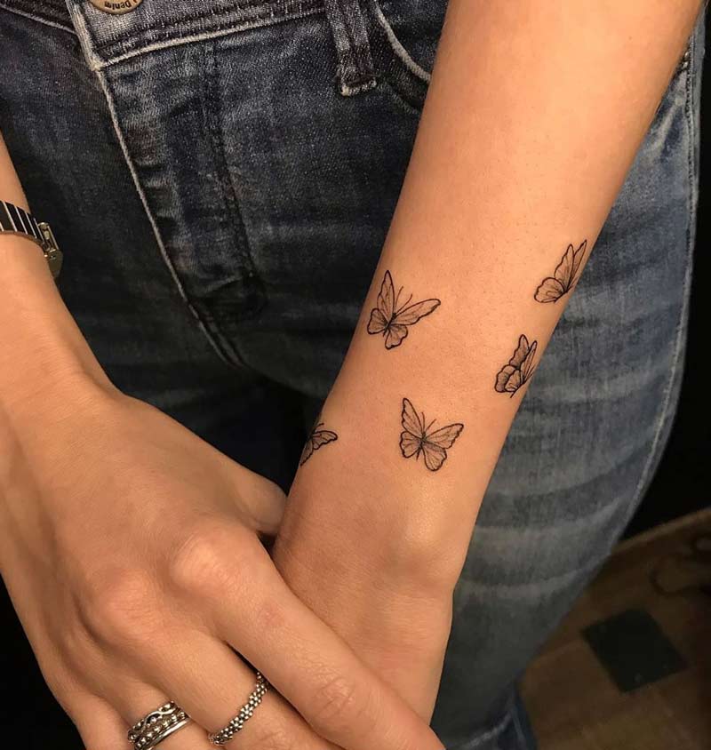 tatuagem-borboleta-pulso-e-braco
