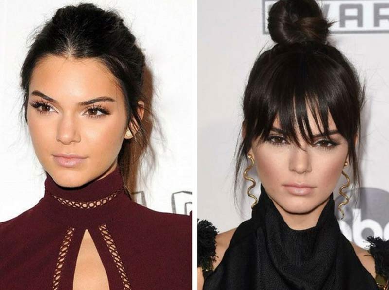 Kendall-Jenner-franja-antes-e-depois