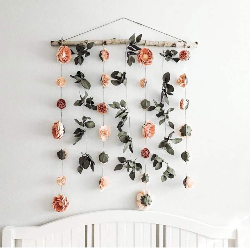 decoracao-pinterest-flores-na-parede