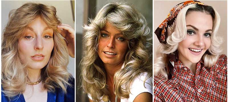 Ondas estilo Farrah Fawcett