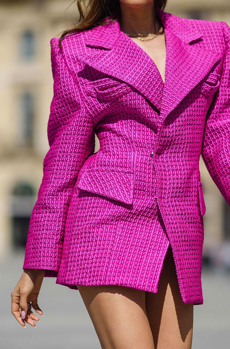 tendencia cor rosa moda