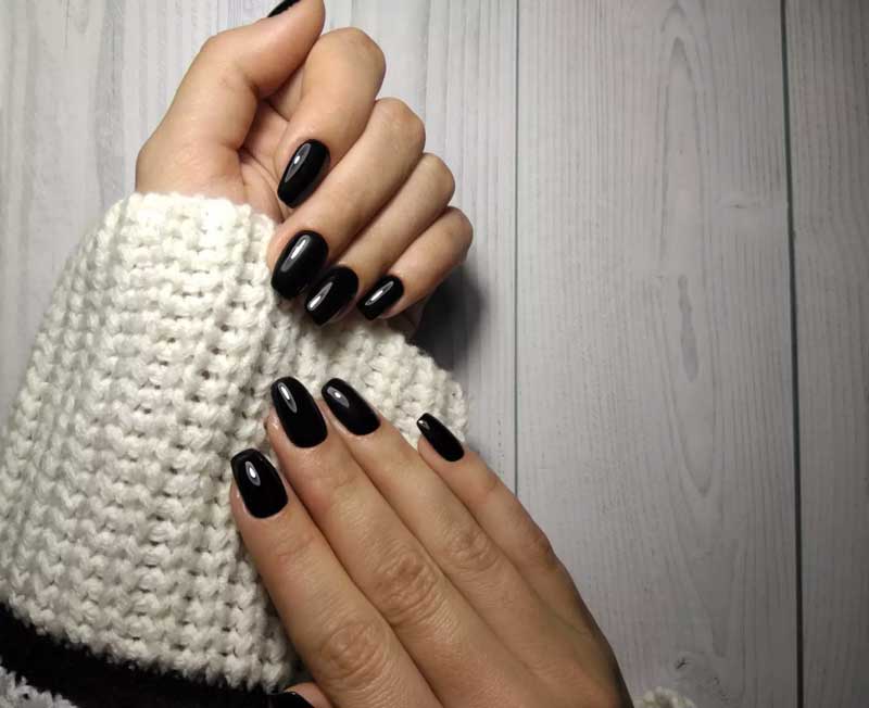 esmalte preto