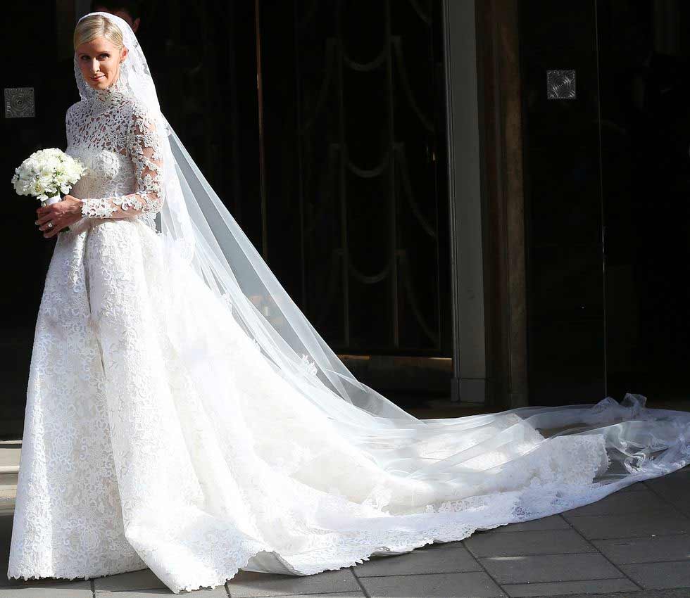 vestido de casamento Nicky Hilton