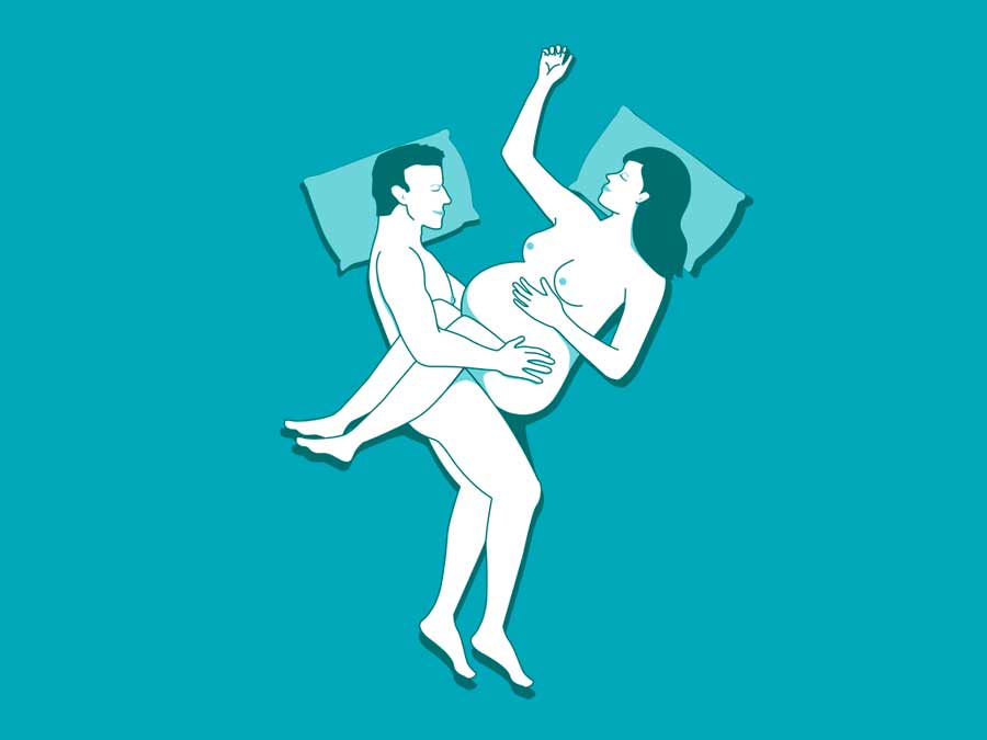 posições sexuais para fazer na gravidez