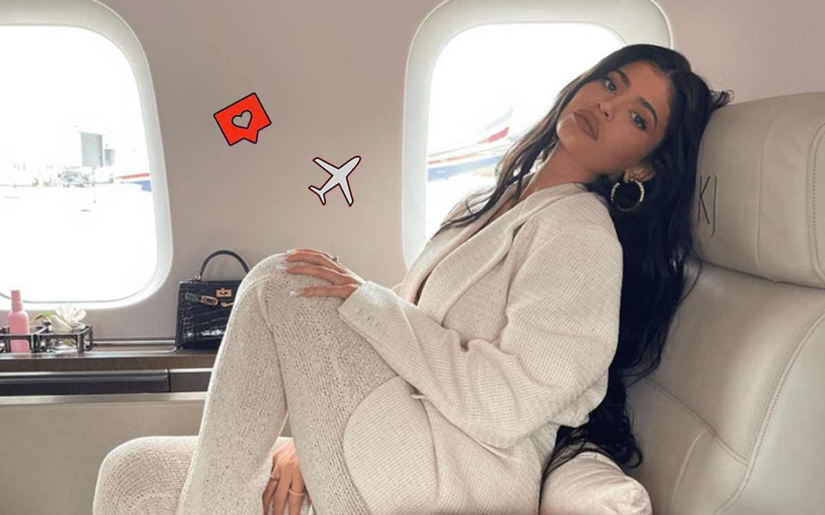 avião particular de Kylie Jenner