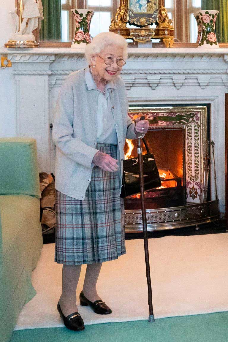 rainha elizabeth xadrez Balmoral Tartan