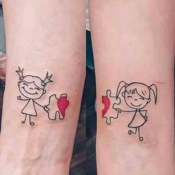 tatuagem para amigas fotos