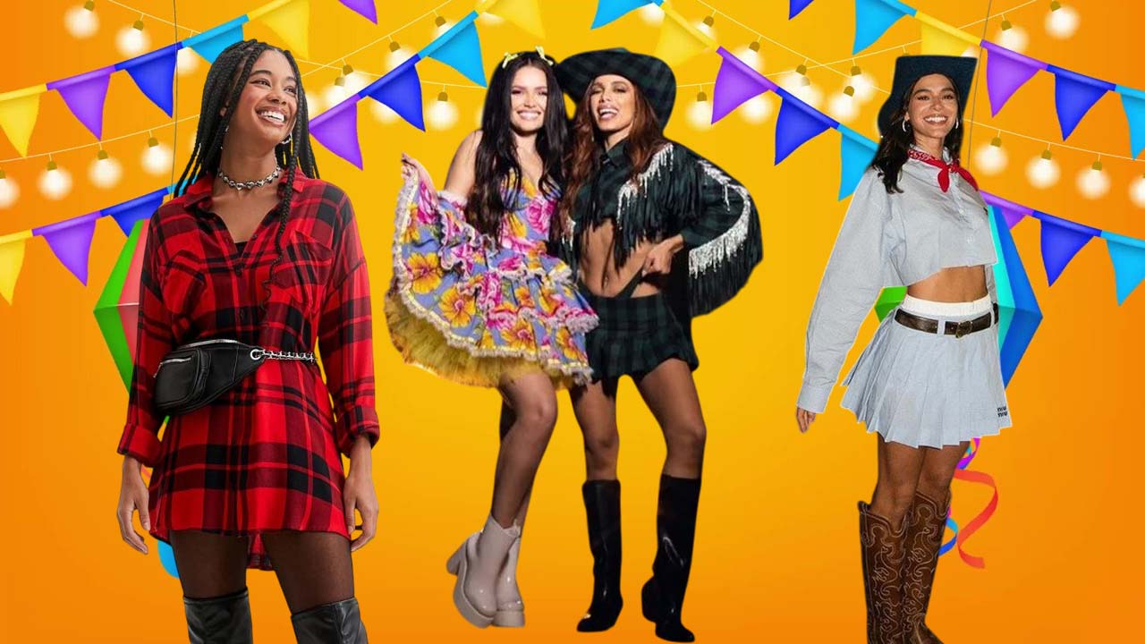 Looks para Festa Junina