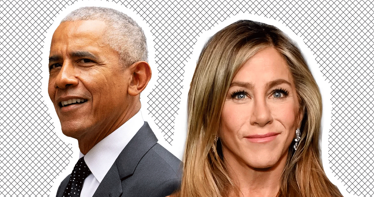 Barack Obama e Jennifer Aniston